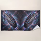 Serviette De Plage Sternenpfad – Reise durch das Universum´13 (Devant)