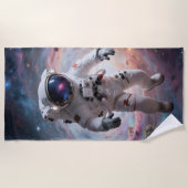 Serviette De Plage Sternenpfad – Reise durch das Universum´2 (Devant)