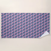 Serviette de plage Stitch (Devant)