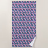 Serviette de plage Stitch (Devant)
