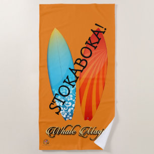 Serviette de plage STOKABOKA! 2 (Conseils de Surf)
