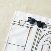 Serviette De Plage Stoop Stories Beach Towel (En situation)