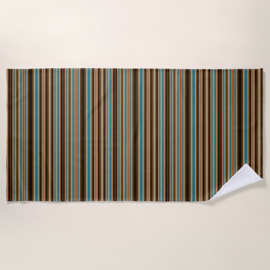 Serviette De Plage Stripes du sud-ouest 20 (Devant)