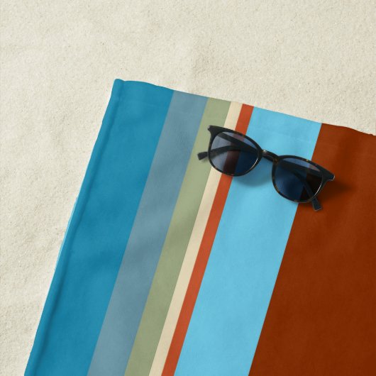 Serviette De Plage Stripes du sud-ouest 23 (En situation)