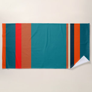 Serviette De Plage Stripes du sud-ouest 29