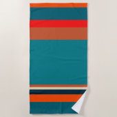 Serviette De Plage Stripes du sud-ouest 29 (Devant)