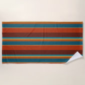 Serviette De Plage Stripes du sud-ouest 29 (Devant)