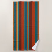 Serviette De Plage Stripes du sud-ouest 29 (Devant)