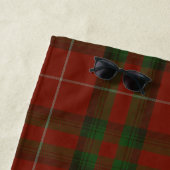 Serviette De Plage Stuart de Brute Tartan Plaid Beach (En situation)