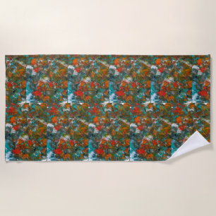 Serviette De Plage Studio de ballons des Miami Dolphins Art