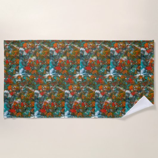 Serviette De Plage Studio de ballons des Miami Dolphins Art (Devant)