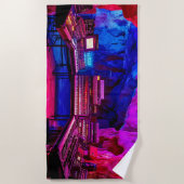 Serviette De Plage Studio de musique cave (Devant)