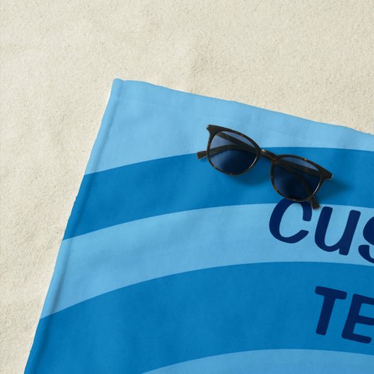 Serviette De Plage Studio microphone (En situation)