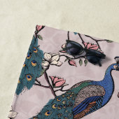 Serviette De Plage Style Peacock et Flower Bridesmaid Blush rose (En situation)