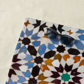 Serviette De Plage Style tendance Retro Floral (En situation)