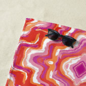 Serviette De Plage Subtle Community Lesbian Pride Drapeau Plage Servi (En situation)