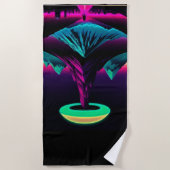 Serviette De Plage Sucre de montagne (Devant)