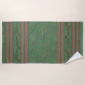Serviette De Plage Sud-ouest Roadrunner Sagebrush Green (Devant)