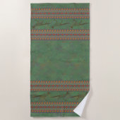 Serviette De Plage Sud-ouest Roadrunner Sagebrush Green (Devant)