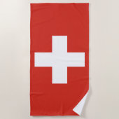 Serviette De Plage Suisse (Devant)