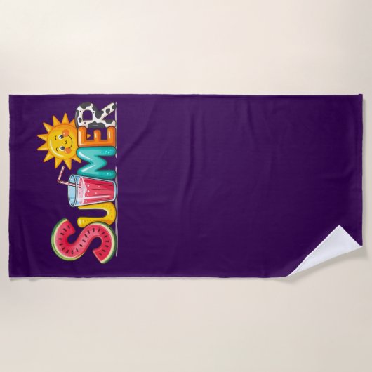 Serviette De Plage Summer  (Devant)