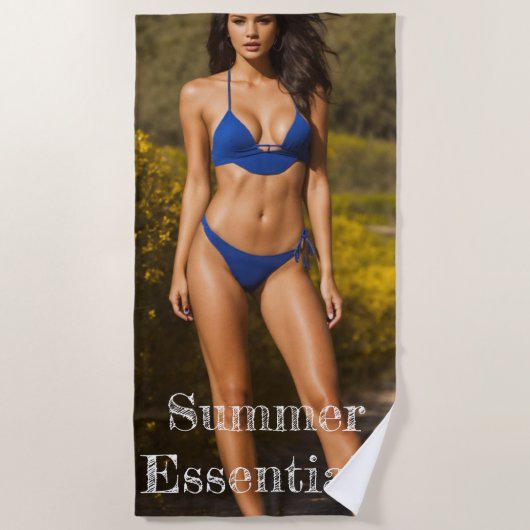 Serviette De Plage Summer Essentials Beach Towel (Devant)