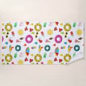 Serviette De Plage Summer Party Beach Pool Amusement (Devant)