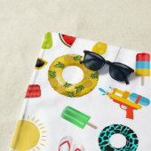 Serviette De Plage Summer Party Beach Pool Amusement (En situation)