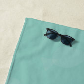 Serviette de plage Summer Sand Seashell Name (En situation)