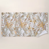 Serviette de plage Summer Shells (Devant)