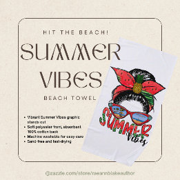 Serviette de plage Summer Vibes