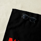 Serviette De Plage Sumo Wrestler (En situation)