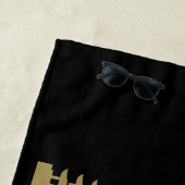Serviette De Plage Sumo Wrestler (En situation)