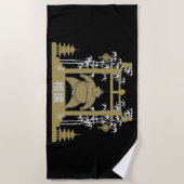 Serviette De Plage Sumo Wrestler (Devant)