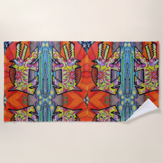 Serviette De Plage Sun Dog