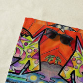 Serviette De Plage Sun Dog (En situation)