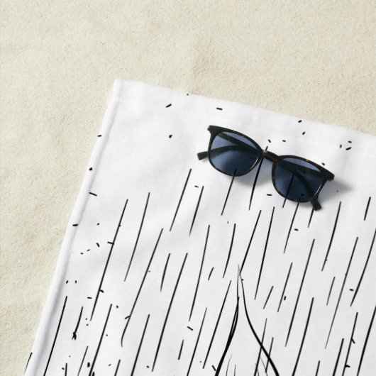 Serviette De Plage Sun Mandala 1 (En situation)
