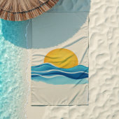 Serviette De Plage Sun & Surf Wave
