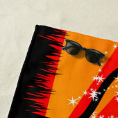 Serviette De Plage Sunburst (En situation)