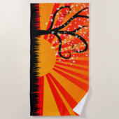 Serviette De Plage Sunburst (Devant)