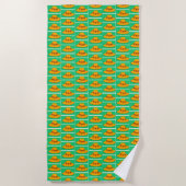 Serviette De Plage Sunfleurs Trois (Devant)