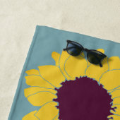 Serviette De Plage Sunflower Beach Towel (En situation)