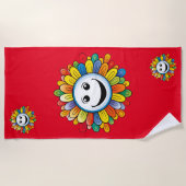 Serviette De Plage Sunny Ray Flower (Devant)