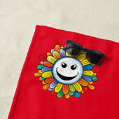 Serviette De Plage Sunny Ray Flower (En situation)
