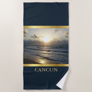 Serviette De Plage Sunrise de Cancun
