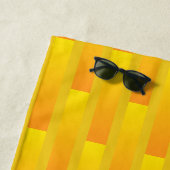 Serviette de plage Sunrise Gold Grill (En situation)
