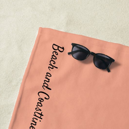 Serviette de plage Sunset (En situation)