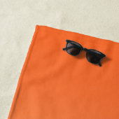 Serviette De Plage Sunset Beach Vibes - Moderne Dégradé (En situation)