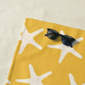 Serviette De Plage Sunshine Starfish Dog Bath ou Rainy Day Towne (En situation)