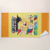 Serviette De Plage Super-Animaux : Nous sommes un pack, nous nous bat (Devant)